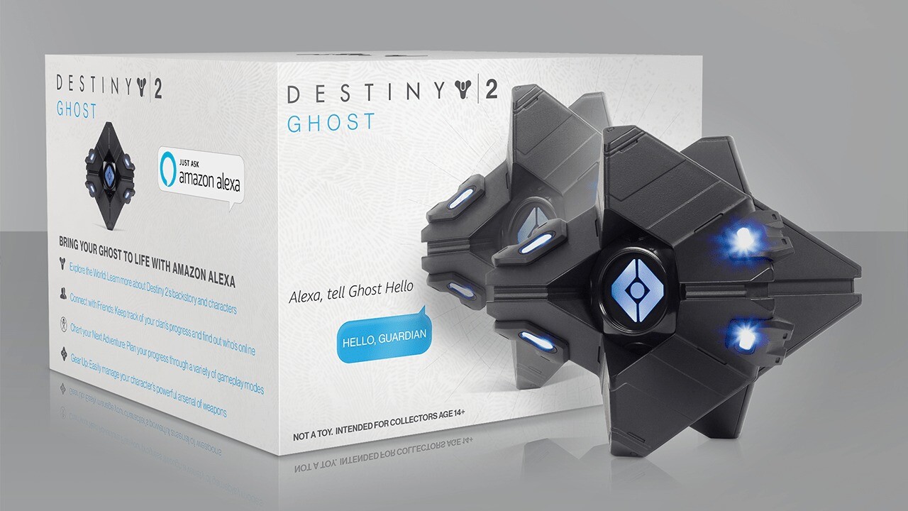 Destiny 2's Ghost Gets an Amazon Alexa Skill and Replica Speaker 1