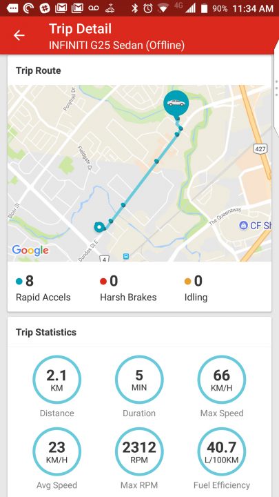 Rogers Smart Drive Review – Connected Car 8