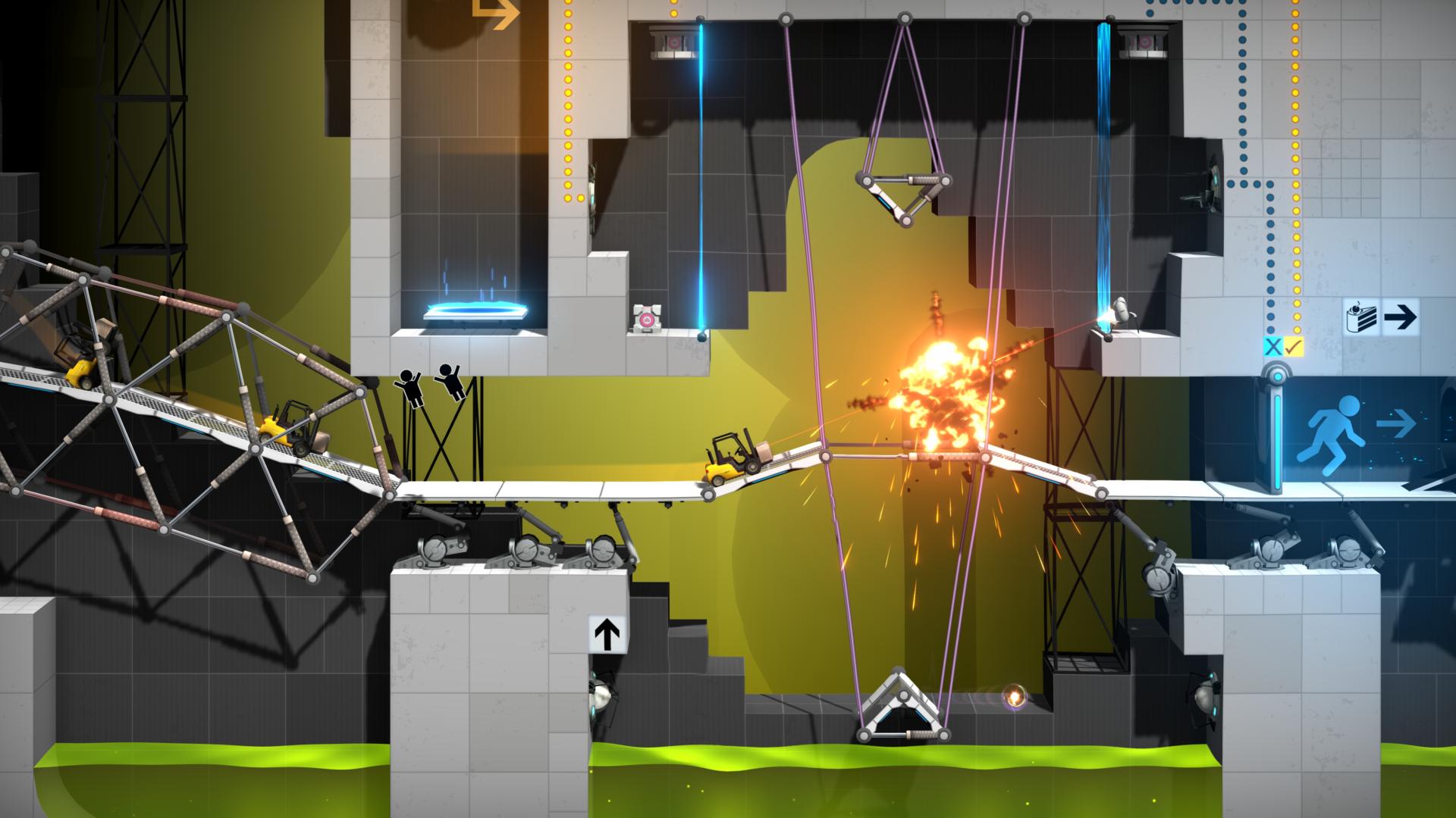 Portal Returns This Month With Bridge Constructor Portal 1