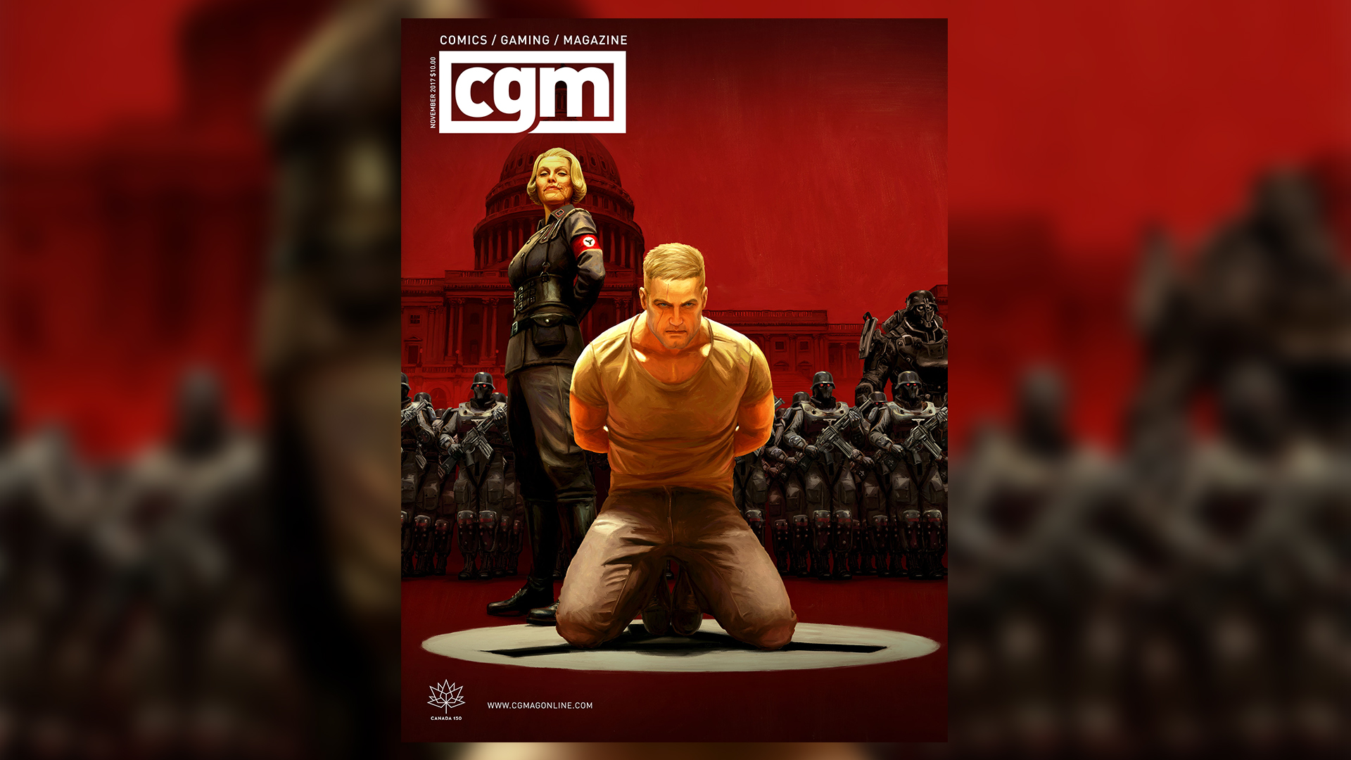 CGMagazine November 2017: Behind the Minds of the New Colossus 2