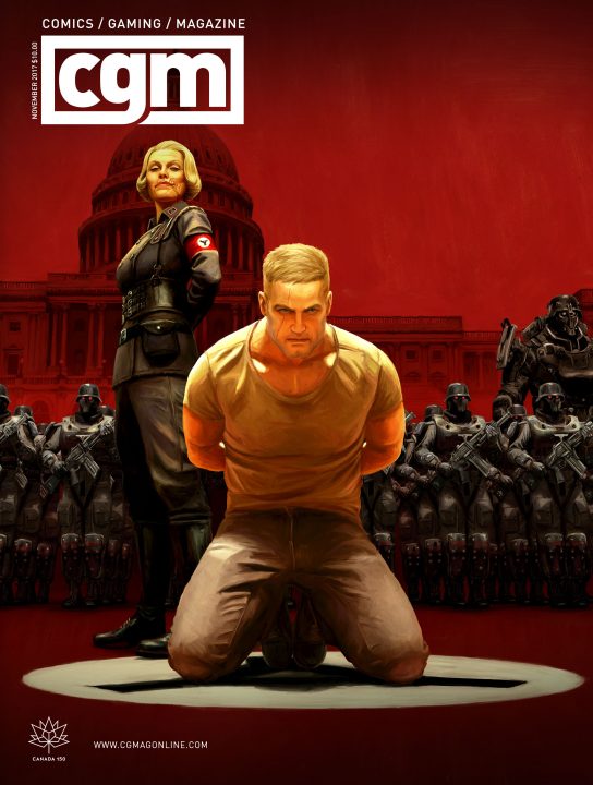 CGMagazine November 2017: Behind the Minds of the New Colossus
