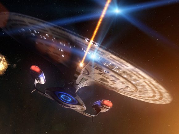 Battles in Vacuum: Galactica vs. Enterprise-D 2