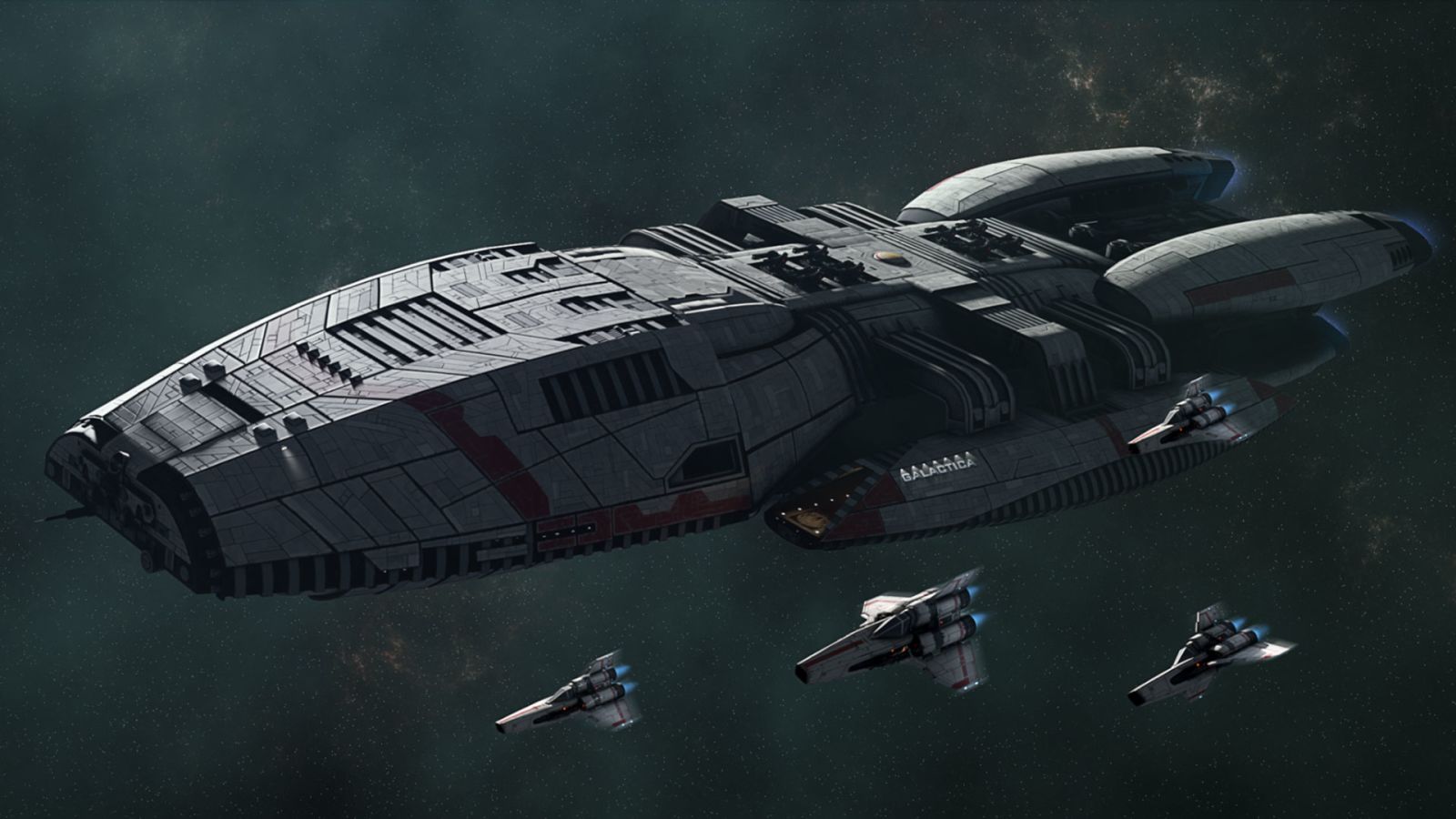 Battles In Vacuum: Galactica Vs. Enterprise-D 6
