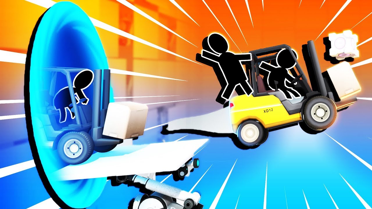 Bridge Constructor Portal Review - Silly Construction Fun 3