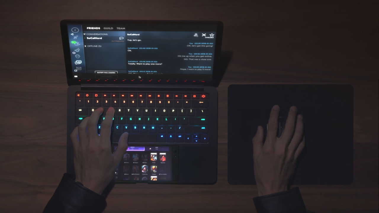 Razer Unveils Android/Laptop Hybrid Concept, Project Linda 3