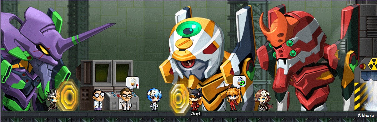 Worlds Collide With Neon Genesis Evangelion, Maple Story Crossover Event