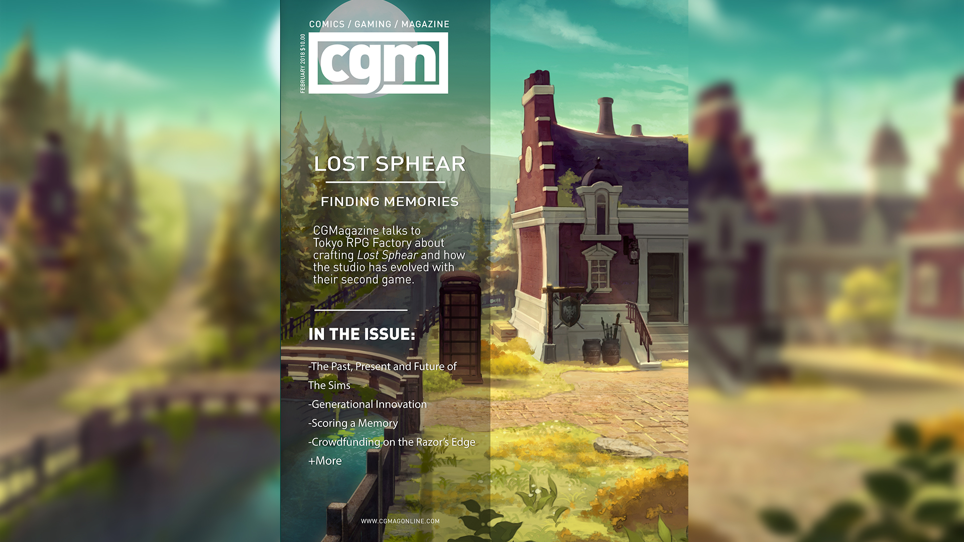 CGMagazine February 2018: Exploring the World of Lost Sphere 1