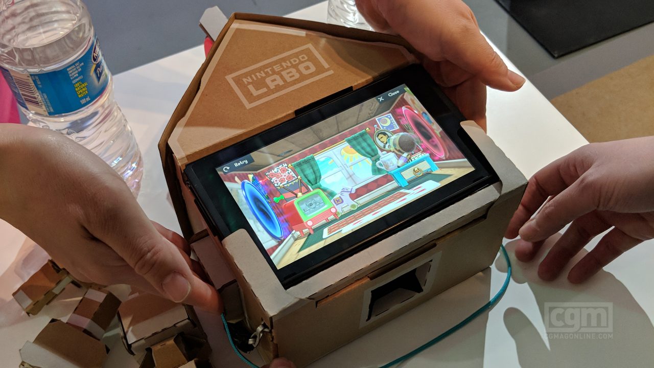 Game Outside Of The Box With Nintendo Labo 3