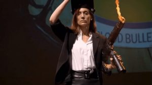 Devolver Digital Announces Loot Boxes, Games, The Creation Of Cyborg Nina Struthers