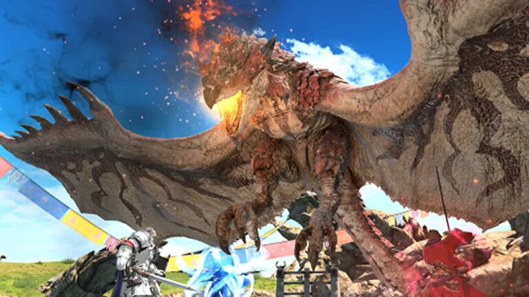 Epic Final Fantasy XIV Online and Monster Hunter: World Collaboration Begins Today