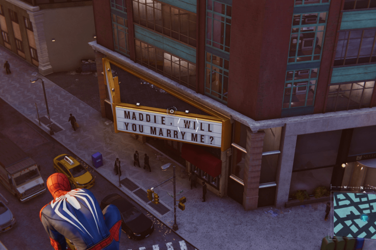 Insomniac in Negotiations to Alter Botched Marriage Proposal Easter Egg in Spider-Man