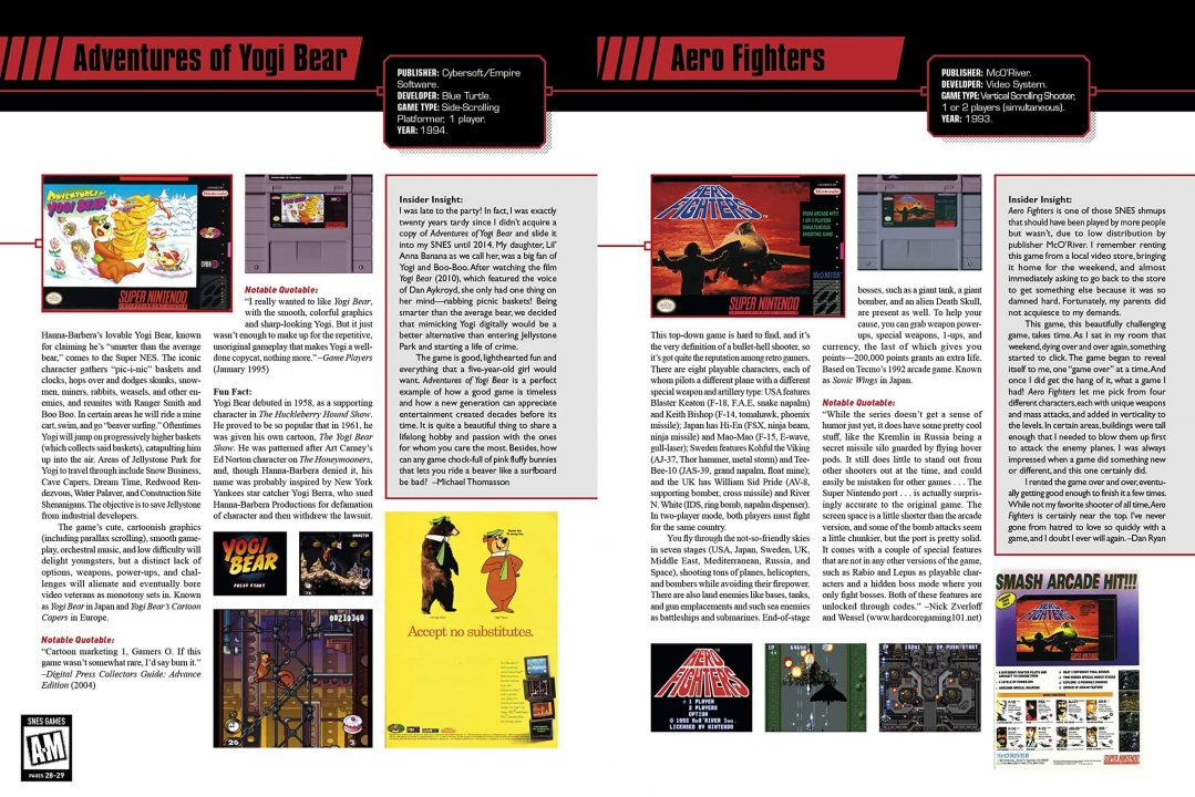 The Snes Omninbus: The Super Nintendo And Its Games, Vol 1 (A-M) Review 1