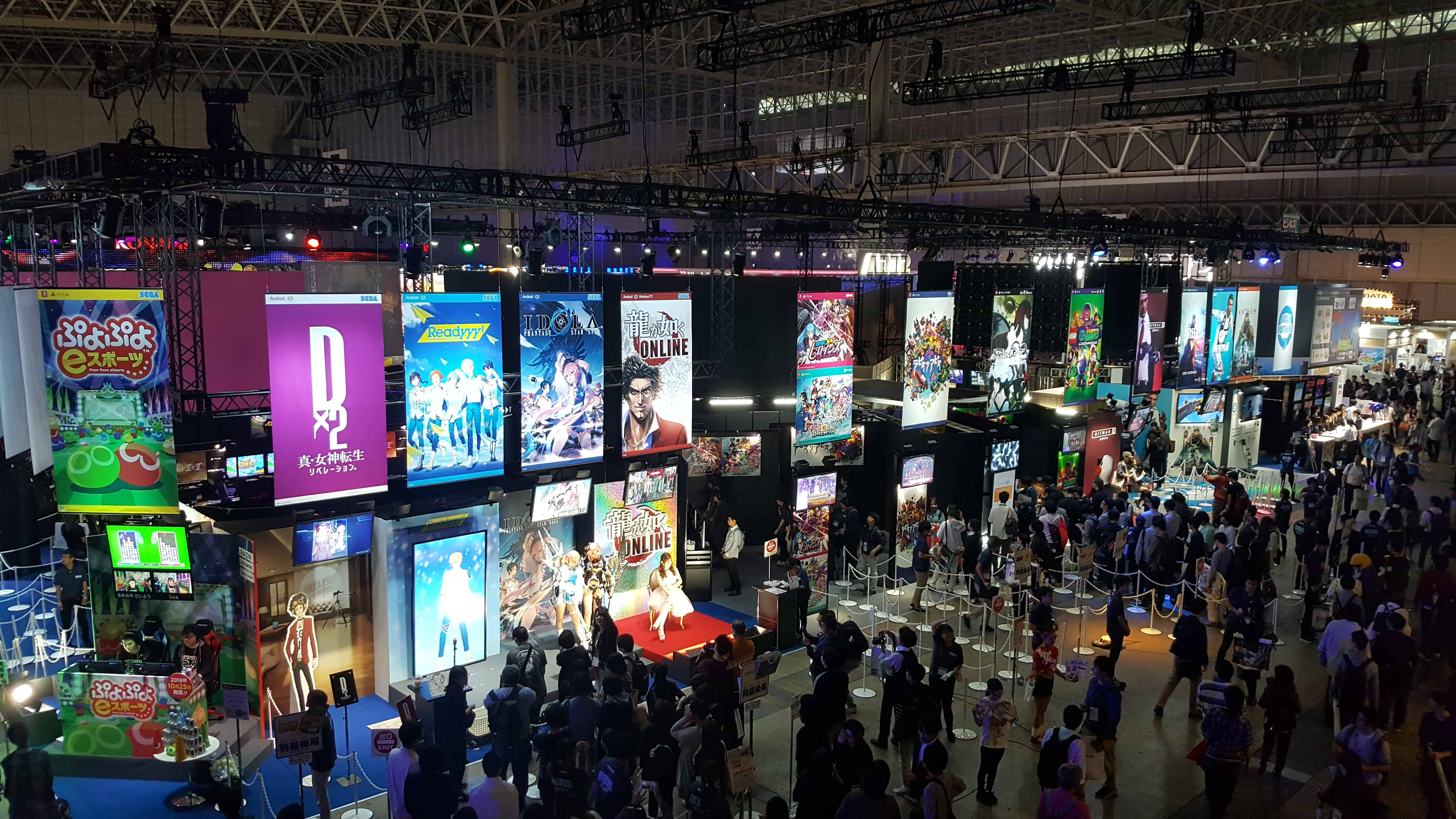 Heading Into The Show Hall, The First Booth You'Ll Be Greeted By Is Sega'S.