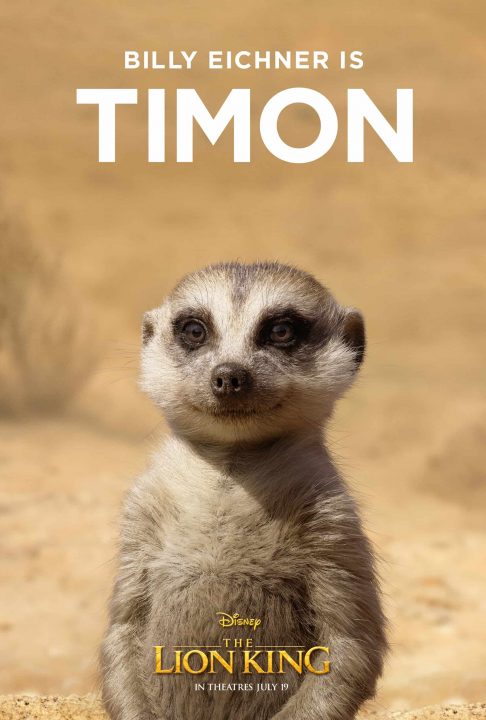 Disney’s “The Lion King” Starts 50-Day Release Countdown With Character Posters Disney’s “The Lion King” Starts 50-Day Release Countdown With Character Posters 4