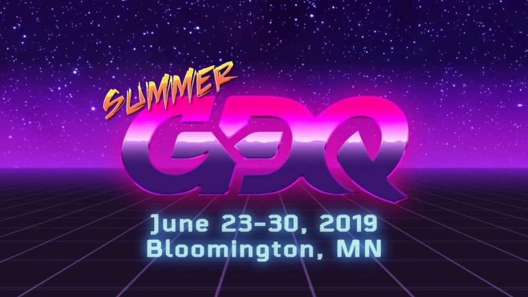 Speedrunning Charity Summer Games Done Quick Is Back