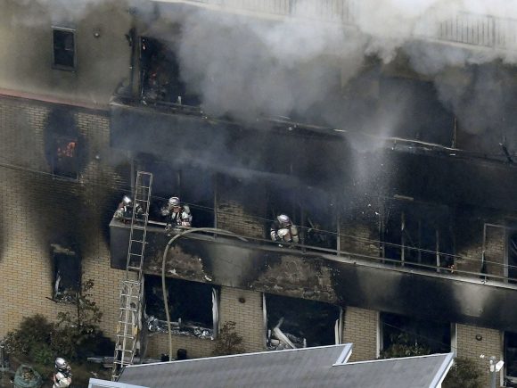 Horrific Arson Attack at Kyoto Animation Studio Kills 33 People; Injured At Least 36