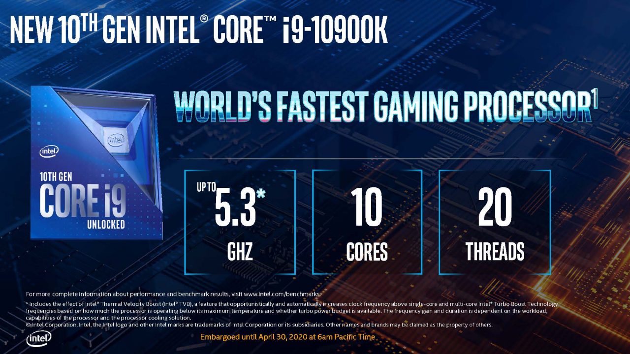 Intel Comet Lake-S 10Th Gen Desktop Cpu Lineup Set To Take On Ryzen Head On Intel Comet Lake-S 10Th Gen Desktop Cpu Lineup Set To Take On Ryzen Head On 3