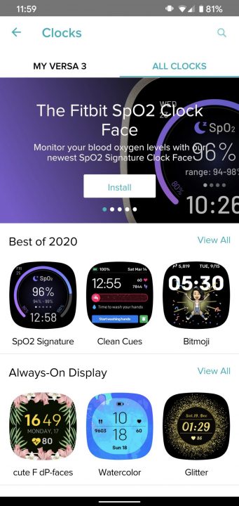 Fitbit Versa 3 Smartwatch Review 9