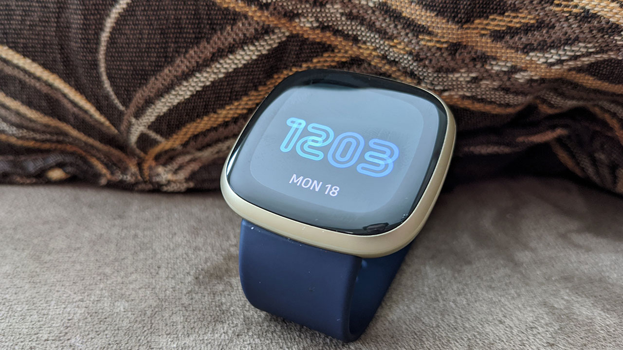 fitbit versa red and green light