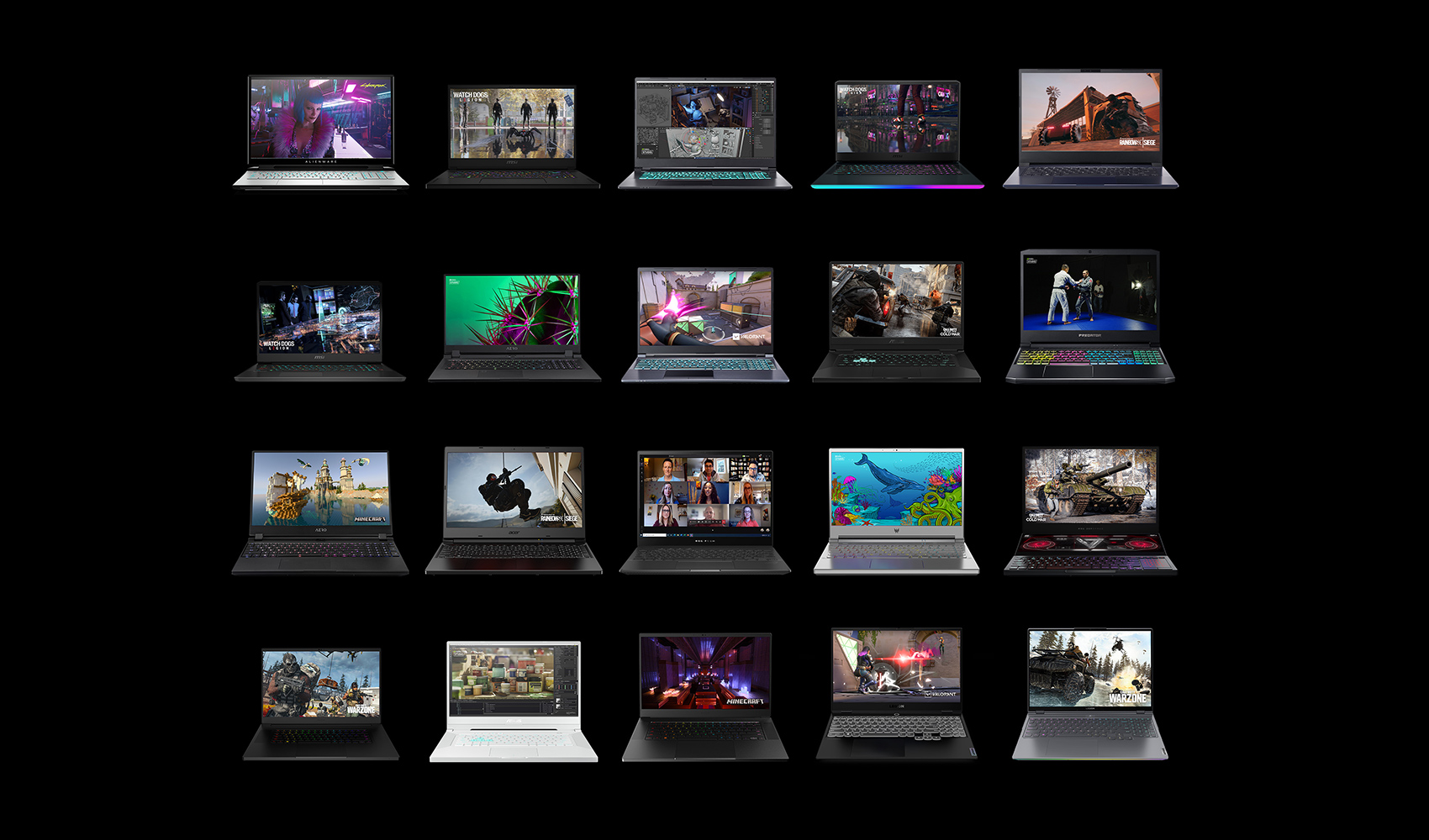 Nvidia Launches RTX 30 GPUs for Laptop Gaming.