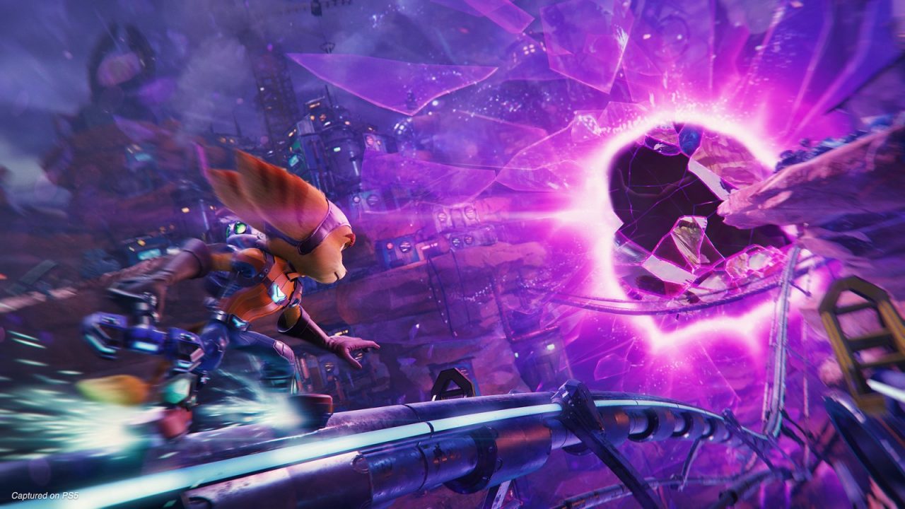 Ratchet And Clank: Rift Apart Will Utilize The Ps5'S Hardware To Jump Between Dimensions In-Game, With Minimal Load Times.
