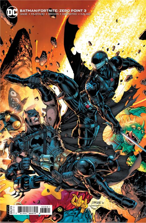 Dc Releases Batman/Fortnite: Zero Point Variant Covers