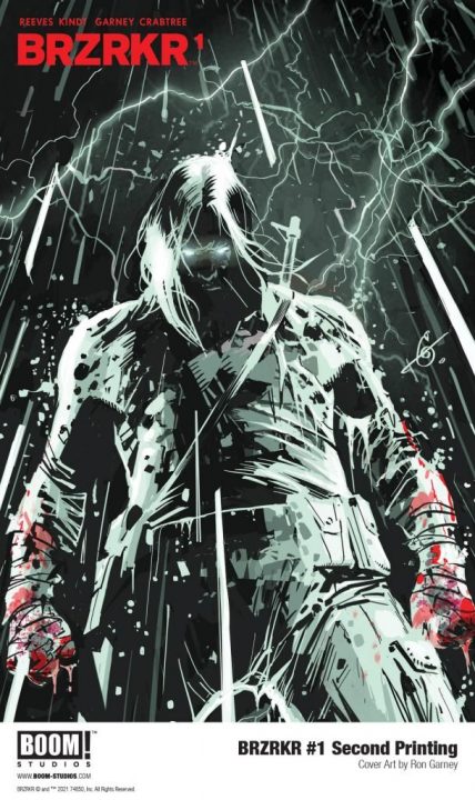 BRZRKR #1 Variant Cover