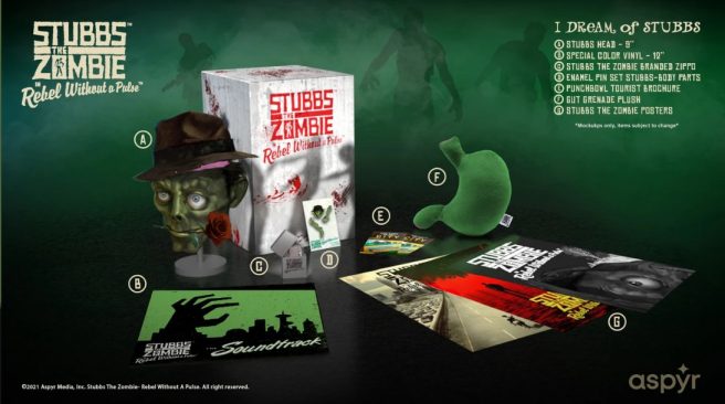 Xbox Stubs the Zombie Collectors Edition