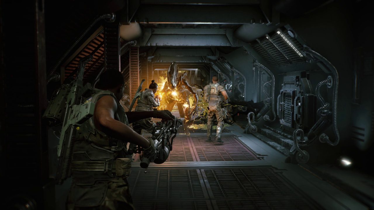 Squads Of Space Marines Will Have To Coordinate To Survive Waves Of Enemies In Aliens: Fireteam.