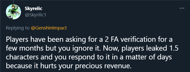 Genshin Impact 1.5 Beta Testing Shut Down