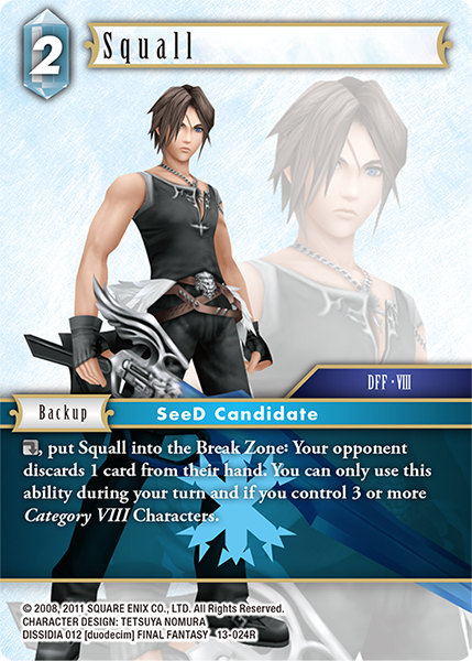 Final Fantasy Trading Card Game Releases New Set, Opus Xiii