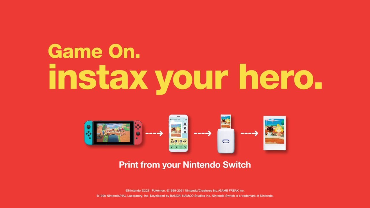 Fujifilm Will Enable Switch Owners To Print Their Screenshots With Their Instax Mini Link Printers, Using A New App.