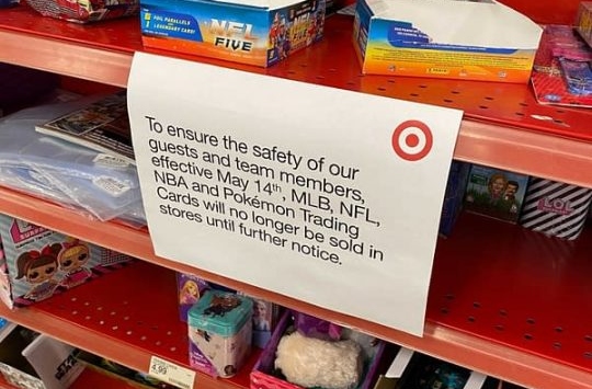 Originally Reported By Website Bleeding Cool, A Photo Taken From A Target Location Shows Signage Explaining The Suspension. 