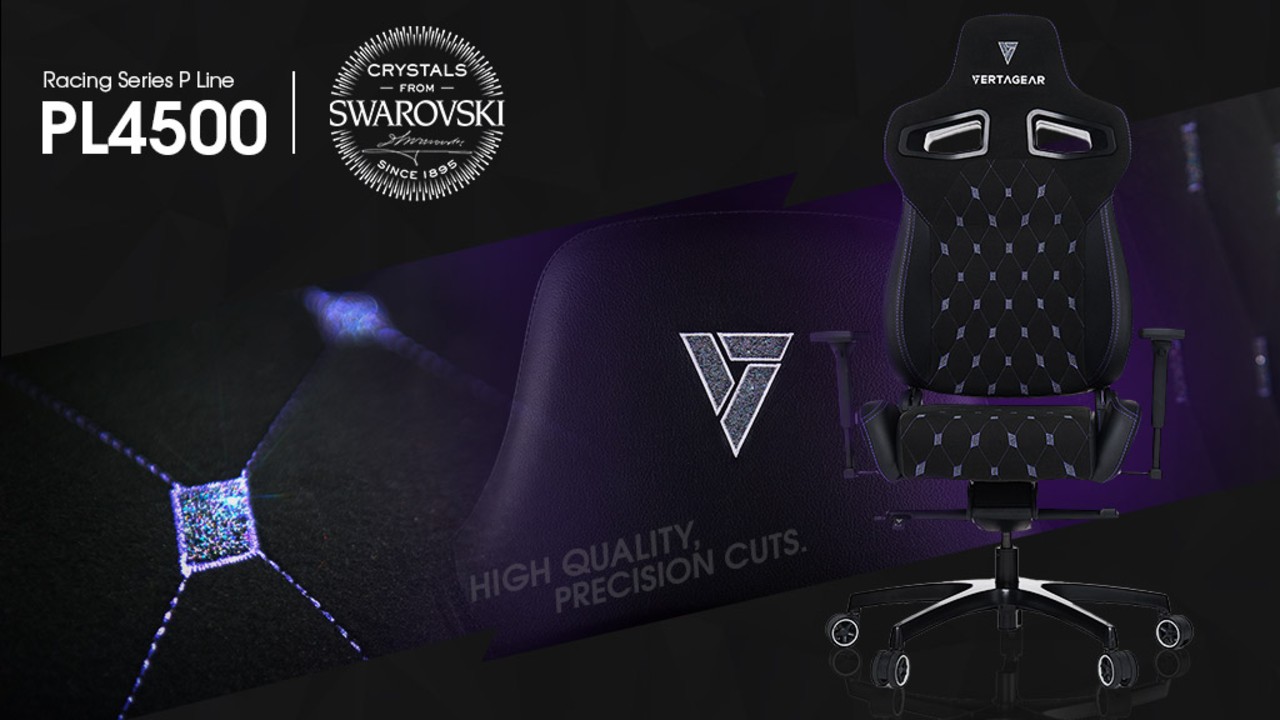 Vertagear Announces Surprising Swarovski Collaboration For New Gaming Chair