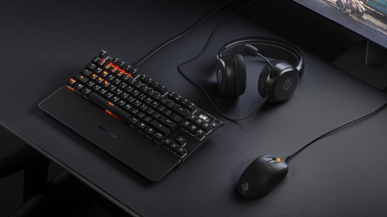 SteelSeries aims to balance professional quality and durability with modern design.