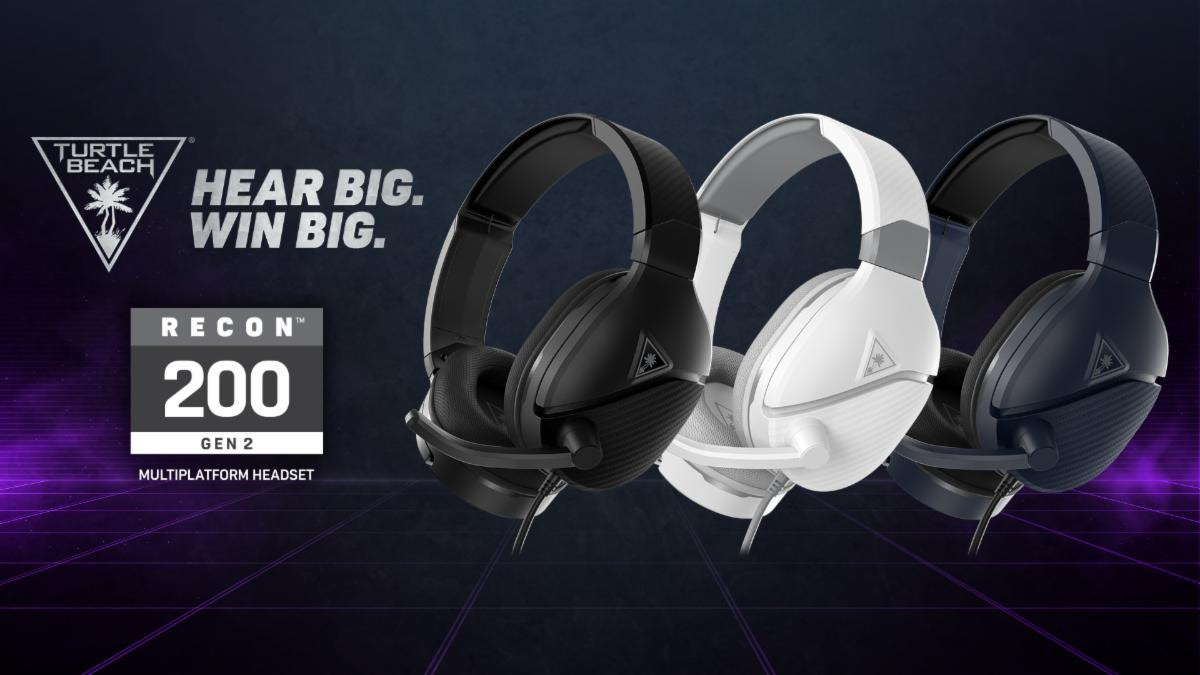 Best-Selling Console Gaming Headset Brand Turtle Beach Unveils The Newly Redesigned Recon 200 Gen 2 Best-Selling Console Gaming Headset Brand Turtle Beach Unveils The Newly Redesigned Recon 200 Gen 2