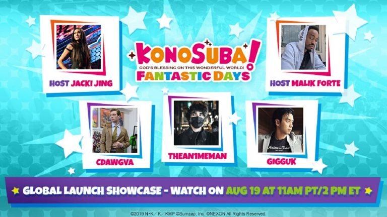 Konosuba: Fantastic Days Launching August 19 on Ios and Android