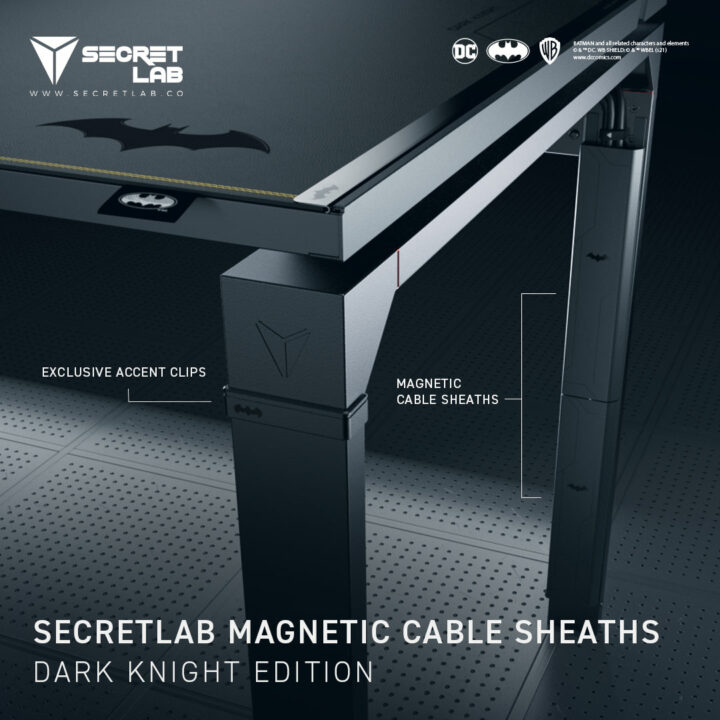 Secretlab And The Dark Knight Team Up With A Special Magnus Desk