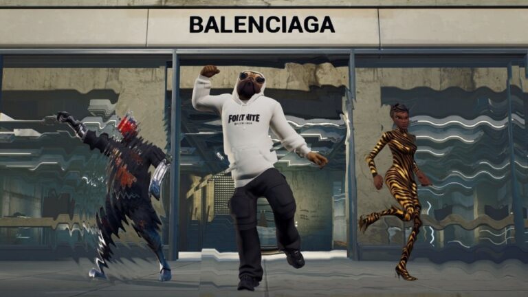 Balenciaga and Fortnite Unite as Latest Digital Fashionistas