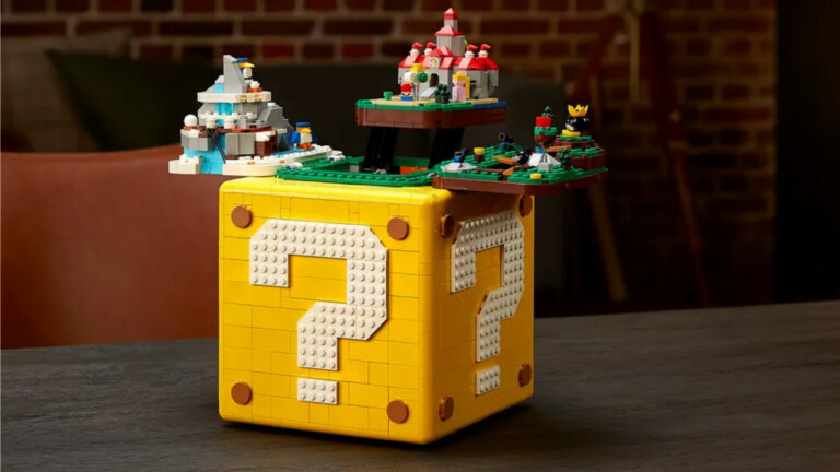 LEGO Reveals The Super Mario 64 Question Mark Block