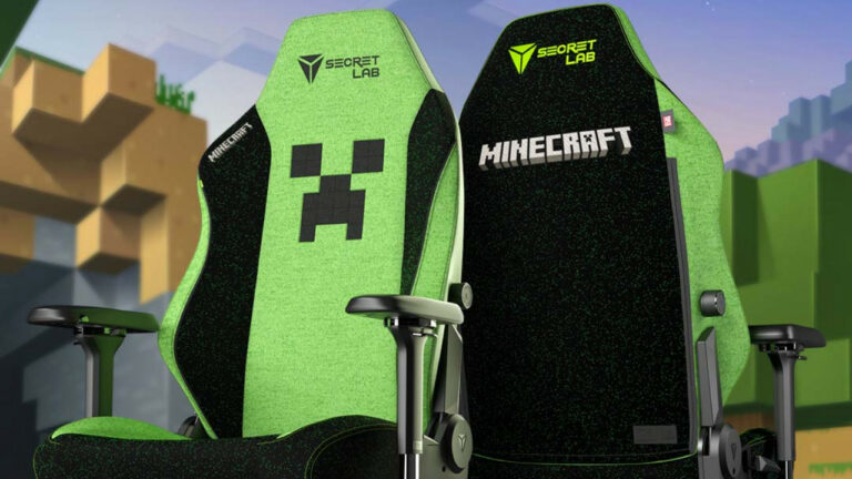 Secretlab TITAN Evo 2022 Minecraft Edition Announced