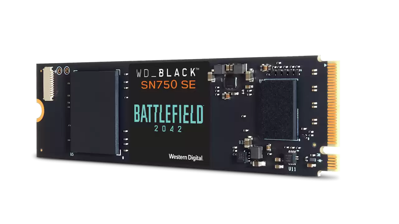 Wd_Black Nvme Sn750 Se Battlefield Bundle