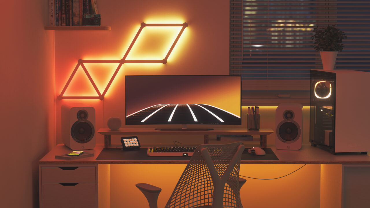 Nanoleaf Launches Lines Led Light Bars, The First Ever Modular Lighting Beam With Backlit Illumination
