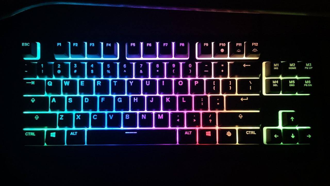 SteelSeries Apex 3 TKL Gaming Keyboard Review 3