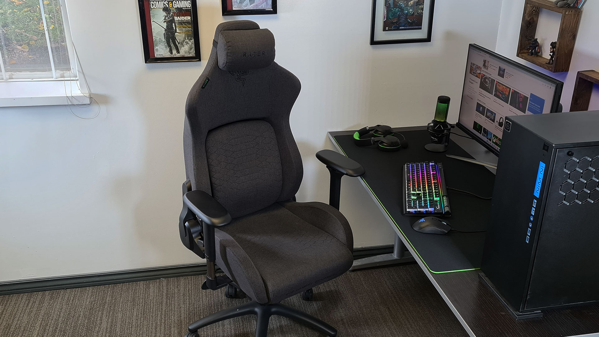 Razer Iskur Fabric Review