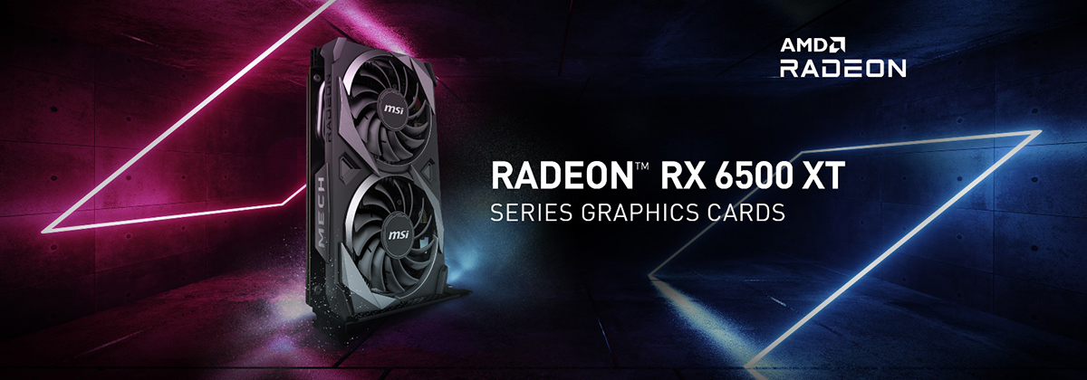 Msi Reveals Custom Amd Radeon™ Rx 6500 Xt Graphics Cards Msi Reveals Custom Amd Radeon™ Rx 6500 Xt Graphics Cards