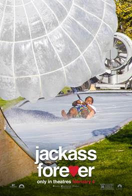 Meet The Fresh Faces Of Jackass Forever Poopies, Zach Holmes, Eric Manaka, Jasper, And Rachel Wolfson With A New Featurette And Cast Poster