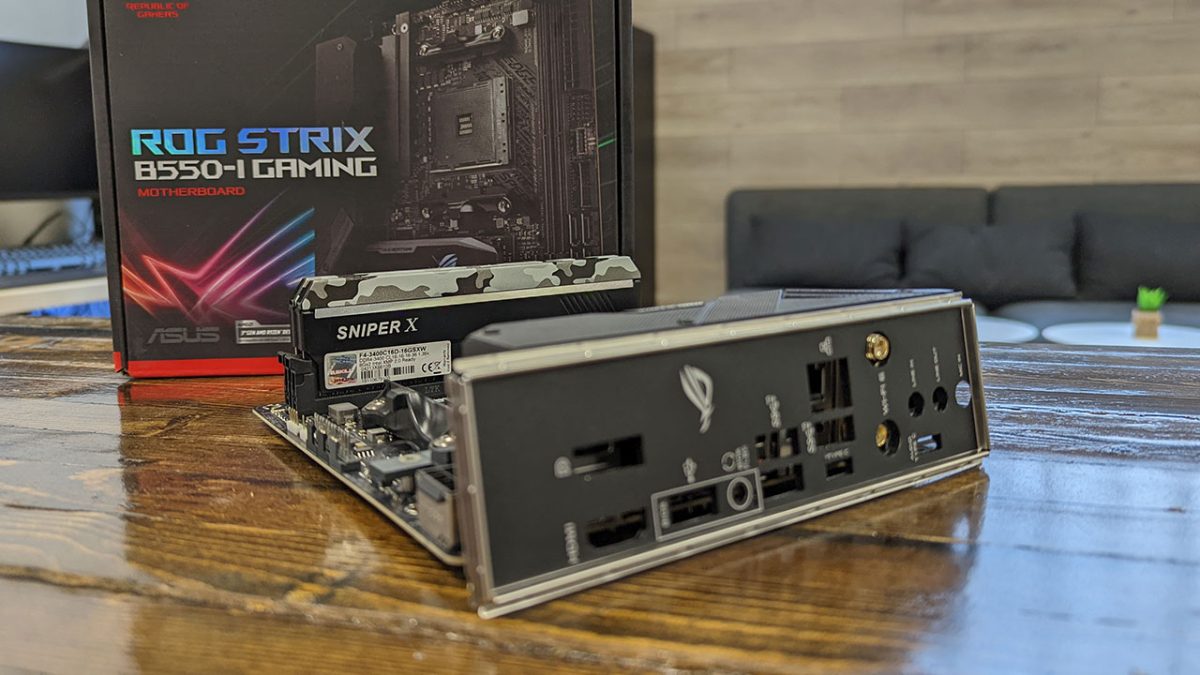 ASUS ROG Strix B550i Gaming Motherboard Review 1