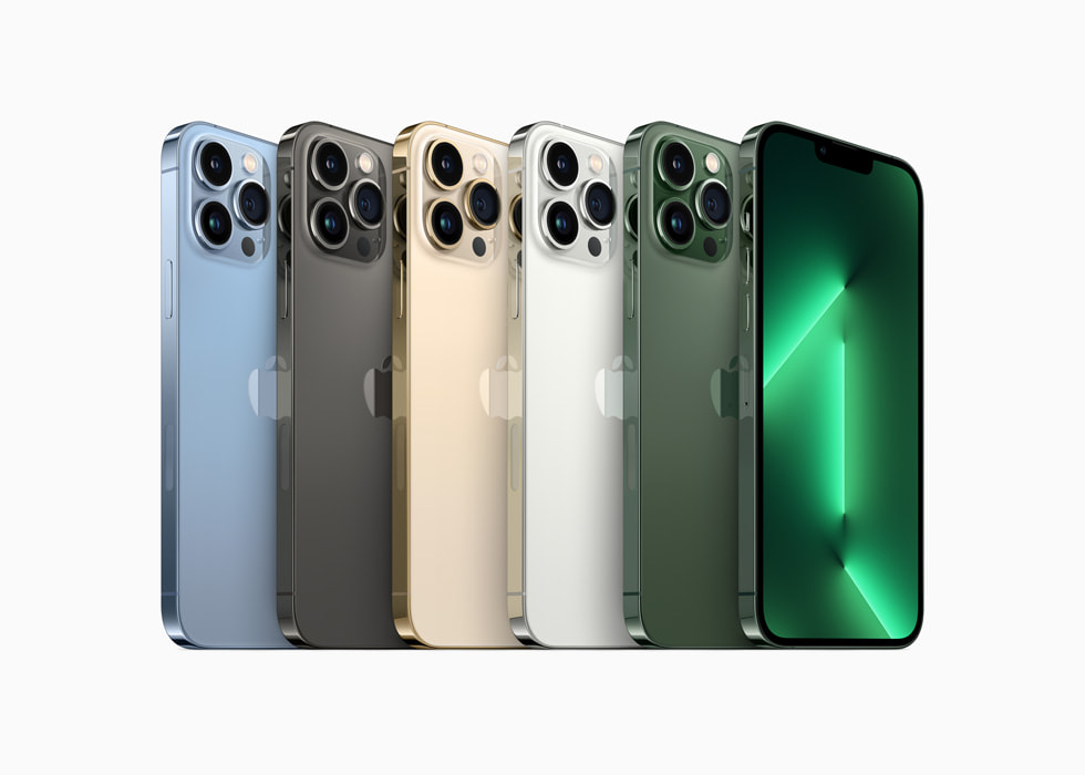 Apple Introduces Gorgeous New Green Finishes For The Iphone 13 Lineup