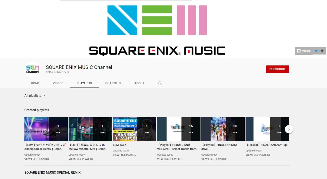 Square Enix Music Has Secretly Been Released